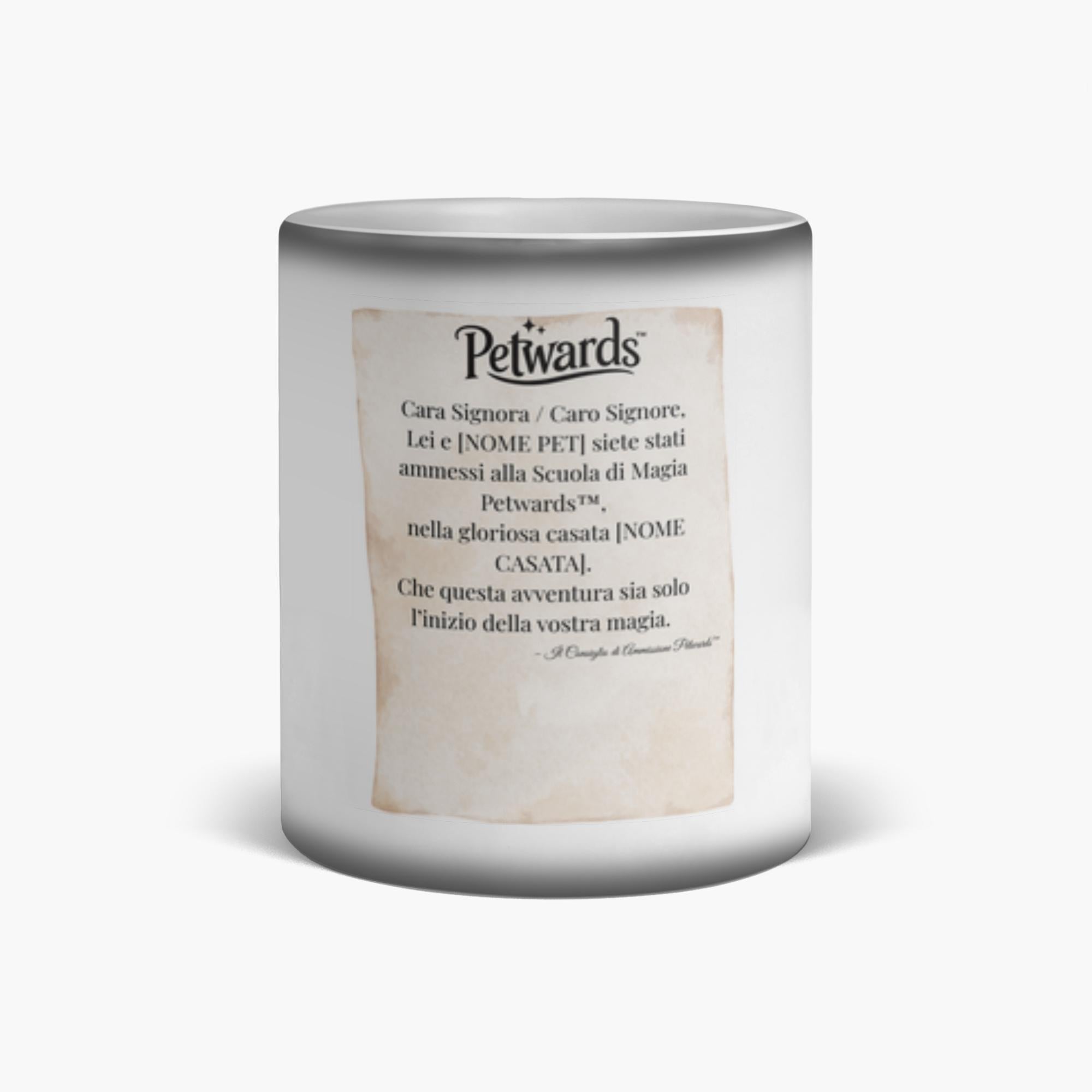 Tazza Petwards™ – La Lettera Magica del Tuo Pet è Arrivata - (Personalizzata)