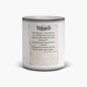 Tazza Petwards™ – La Lettera Magica del Tuo Pet è Arrivata - (Personalizzata)